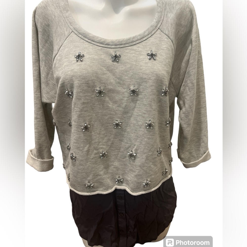 Bobeau Sparkly Sweatshirt‎
